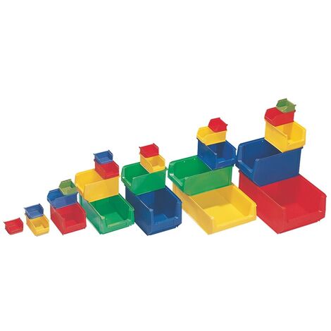 PROMAT  Sichtlagerkasten  L350/300xB210xH140mm PE blau