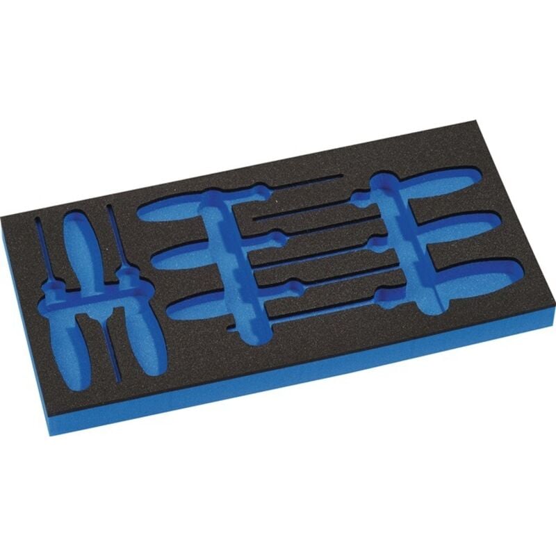Werkzeugmodul Leereinlage 1/3-Modul 4000 871 239, 9-teilig