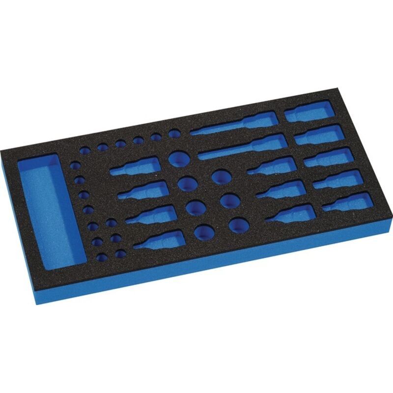 Werkzeugmodul Leereinlage 1/3-Modul 4000 871 250, 46-teilig