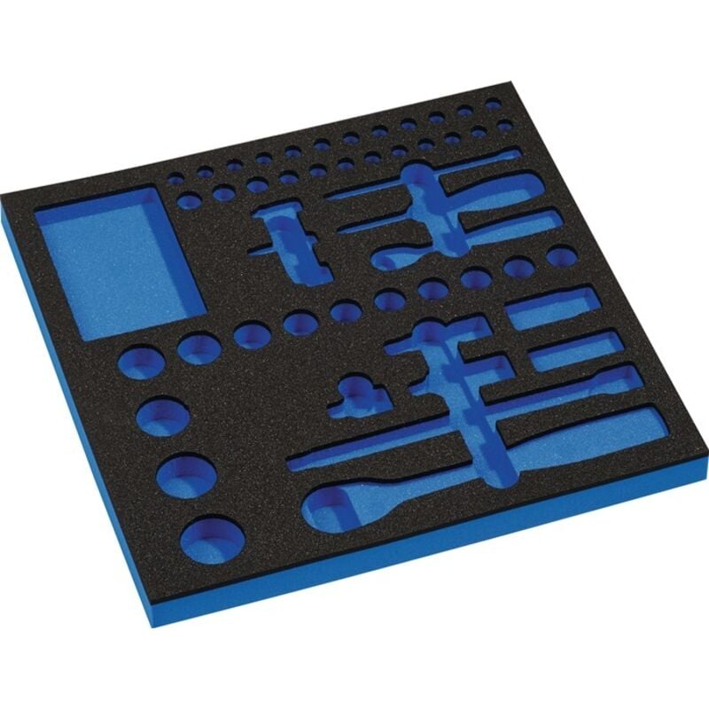 Werkzeugmodul Leereinlage 2/3-Modul 4000 871 249, 55-teilig