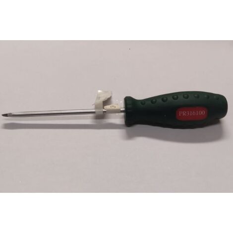 PROMAX - CACCIAVITE GS CON PUNTA PIATTA MAGNETICA 4x100MM - SERIE GREEN MANICO ERGONOMICO