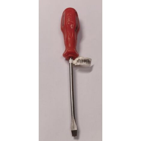 PROMAX - CACCIAVITE GS CON PUNTA PIATTA MAGNETICA 6,5x125MM - MANICO ROSSO ERGONOMICO