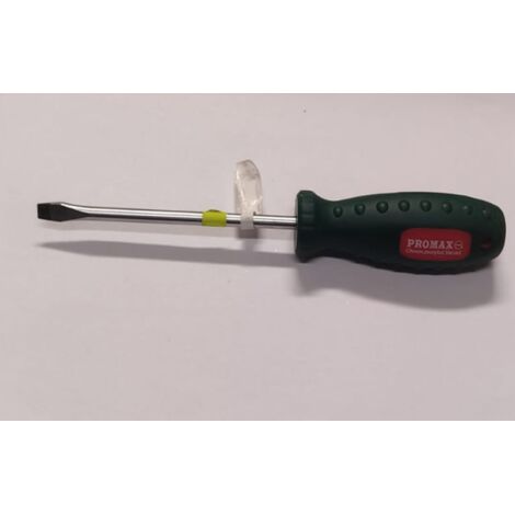PROMAX - CACCIAVITE GS CON PUNTA PIATTA MAGNETICA 6,5x125MM - SERIE GREEN MANICO ERGONOMICO