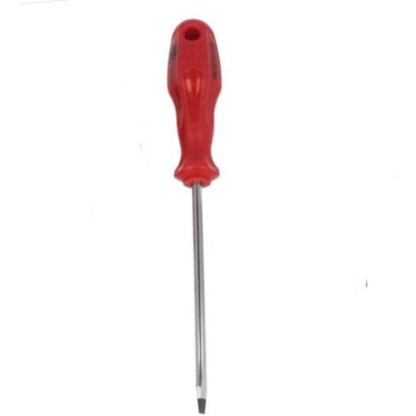 PROMAX - CACCIAVITE GS CON PUNTA PIATTA MAGNETICA 6,5x150MM - MANICO ROSSO ERGONOMICO