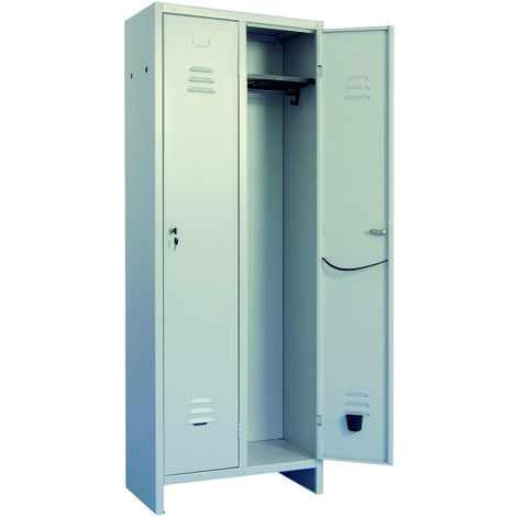 Prometal ARMADIO COMPONIBILE SPOGLIATOIO PRATIKO 2 posti cm. 68x35x179,5 h