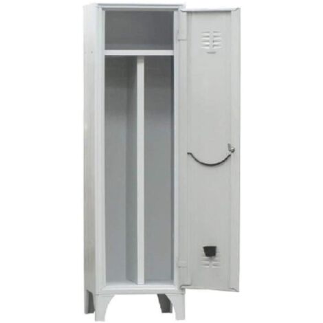 Prometal armadio spogliatoio sporco pulito con 1 anta cm50x50x180h chiusura con serratura