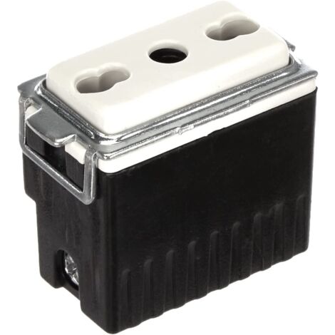 PROMO 20 PRESE BIVALENTI COMPATIBILE TIPO MAGIC PRESA BIPASSO 16A 2P + T 250VOLT