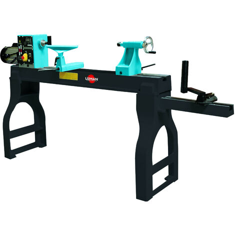 Promo Leman - Tour à bois 1200mm 1500W + piètement en fonte - TAB120
