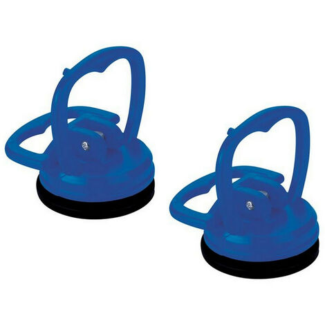 Promo lot de 2 mini ventouses de diametre 55 mm capacite 15 kg chacune