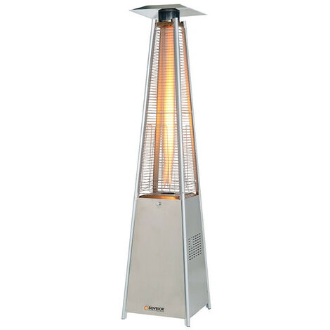 Promo Sovelor - Pyramide chauffante mobile au gaz propane (G31) 13kW - LOUXOR