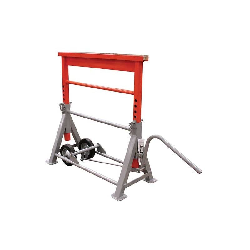 Tréteau de sécurité pour semi-remorque - Hauteur réglable de 1050 à 1260mm - Charge max 15 tonnes - JK15