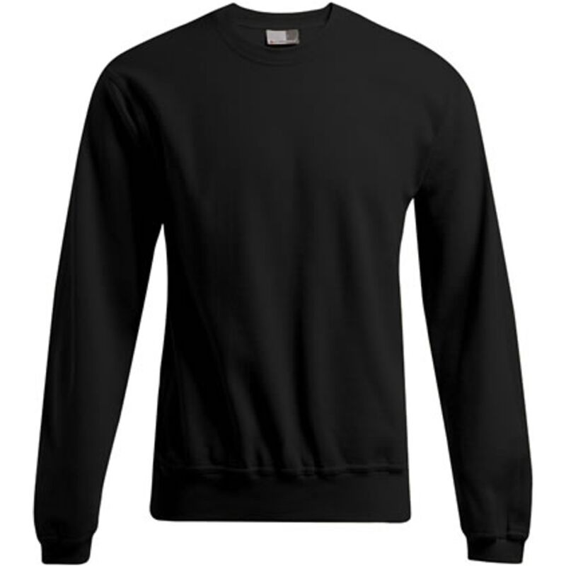 Men´s Sweatshirt 80/20 Gr.L schwarz promodoro