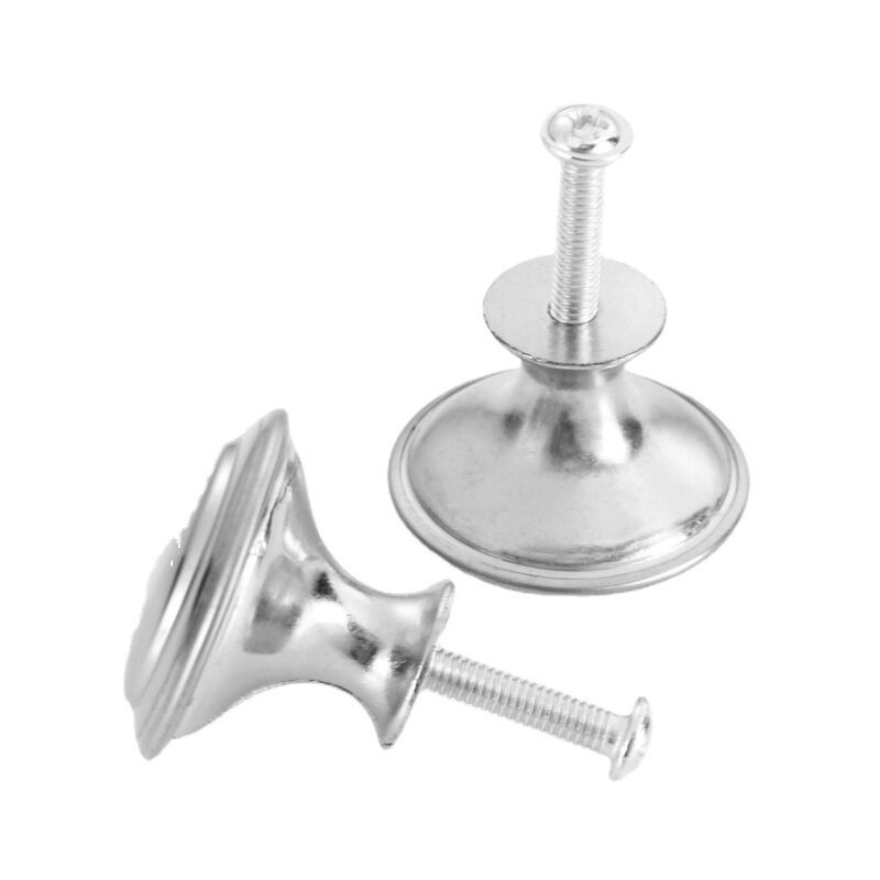 Promotion 25 pièces Poignées Meuble pour,Boutons de Tiroir,Boutons Porte Rond,Poignées rondes en acier inoxydable,Postuler à Placard Armoire Cuisine,