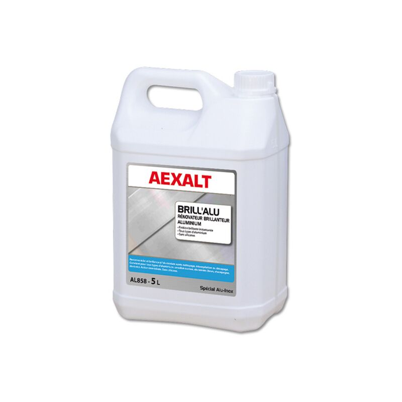 Aexalt - Bidon de 5 l Brillanteur spécial aluminium brill'alu