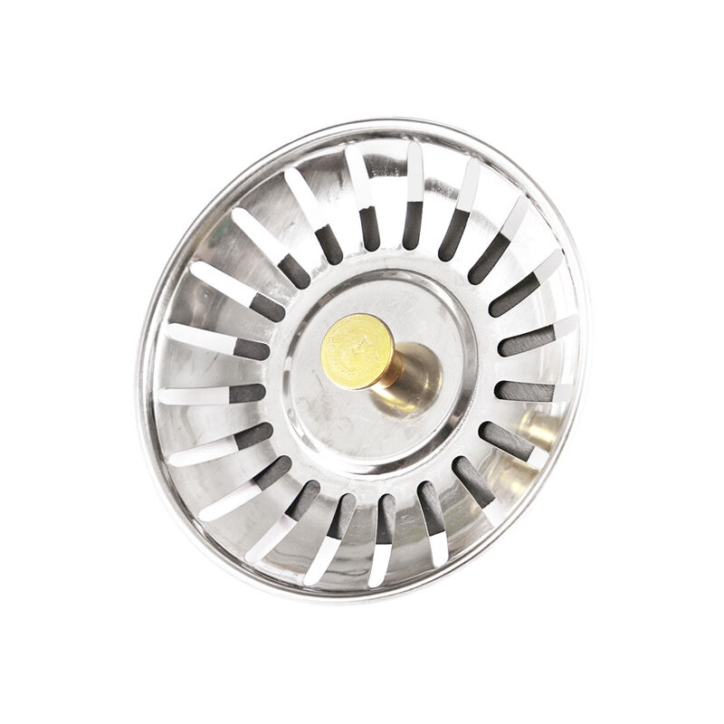 Promotion Écoulement de vidange évier de vidange de bassin de cuisine en acier