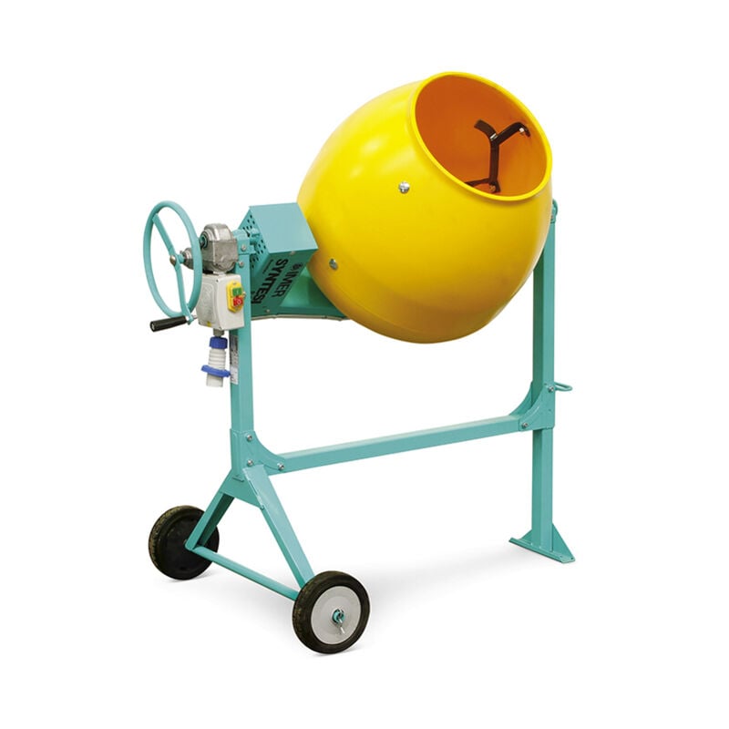 Bétonnière Imer lectrique S140 cuve plastique 138L - 01015601