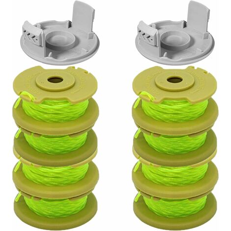 Promotion, Ligne de bobine de remplacement de coupe-bordure de 11 pieds 0.080 pouces Compatible pour Ryobi O NE Plus AC80RL3 18v 24v 40v coupe-bordures sans fil, pièces de ligne de bobines de rechange