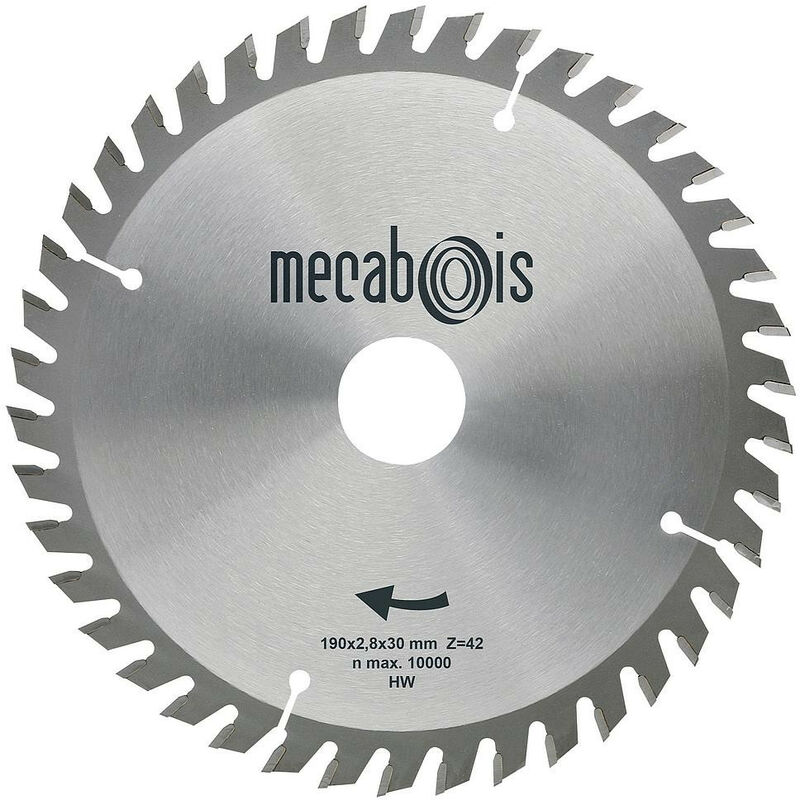 Mecabois - Sidamo - Lame Carbure Hm Super 250x3x30 - 48 Dents