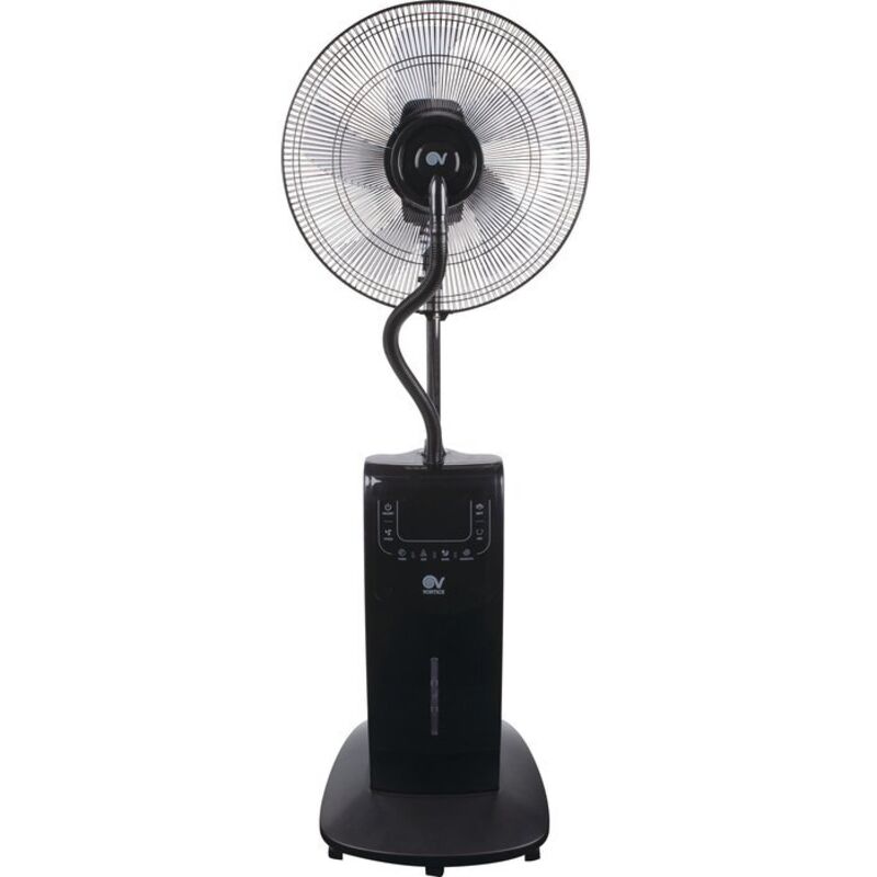 Vortice - Ventilateur brumisateur Aqua Breeze 90W 3 vitesses H136cm D45cm Noir