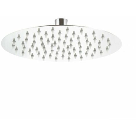 [Promozione dello stock] Soffione doccia rotondo 20 cm Soffione doccia a pioggia Soffione doccia a pioggia in acciaio inox