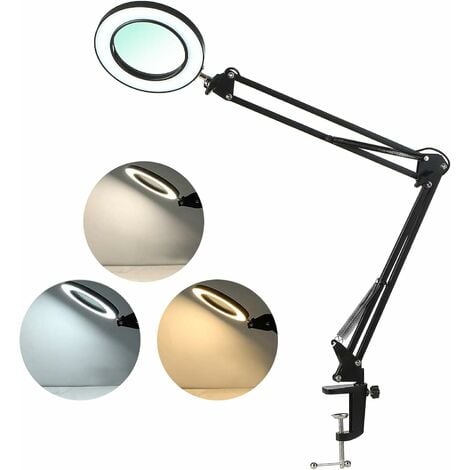 Velleman Helping Hand with Magnifier, LED Light and Soldering Stand