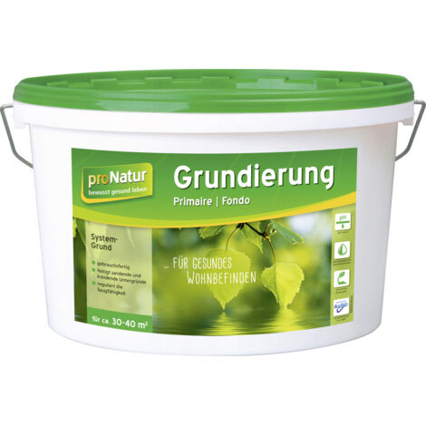 Pronatur Grundierung 5 L transparent Wandfarbe