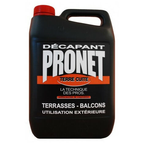 PRONET Décapant terre cuite 5 litres - PRONET