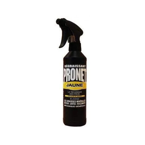 Pronet dégraissant mécanique jaune vaporisateur 500ml