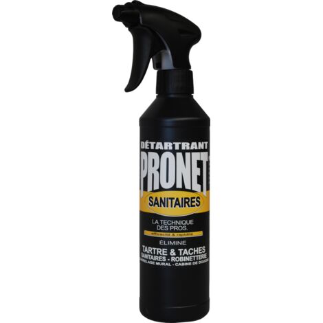 Pronet détartrant sanitaires cabine de douche vapo 500ml