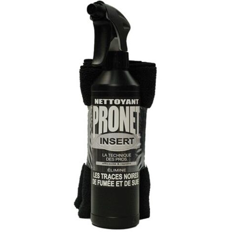 PRONET - Nettoyant vitre insert avec microfibre 500 ml