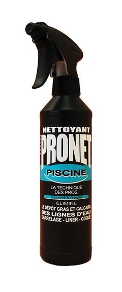 Pronet - Nettoyant piscine vaporisateur - 500 mL