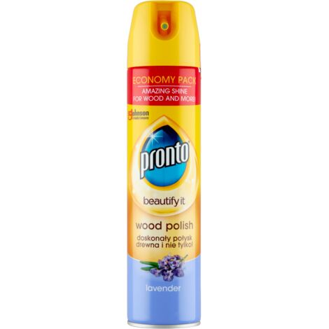 PRONTO Aerosol für Holzmöbel Lavendel 300ml - Glanz und Schutz