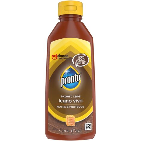 PRONTO LEGNO VIVO CREMA NUTRIENTE E PROTETTIVA IN CERA D'API DA 200 ML