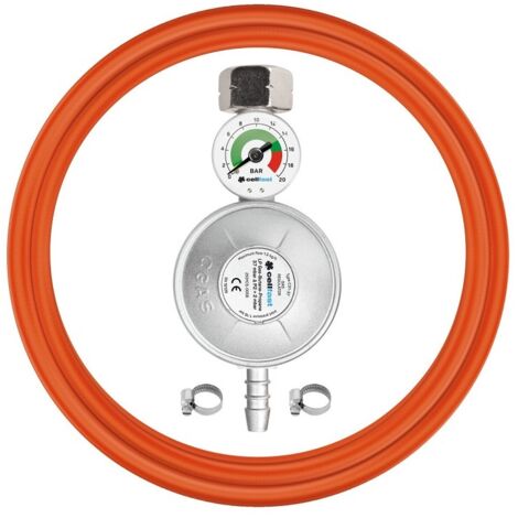 PROPAN-BUTAN-ANSCHLUSSSATZ MIT MANOMETER - C 52-506