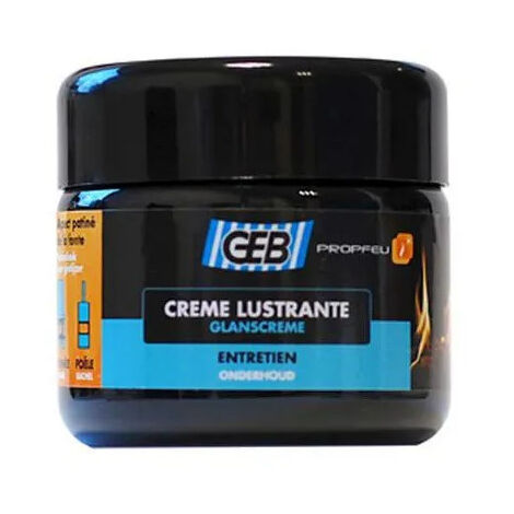 Propfeu crème lustrante fonte de fer de cheminée