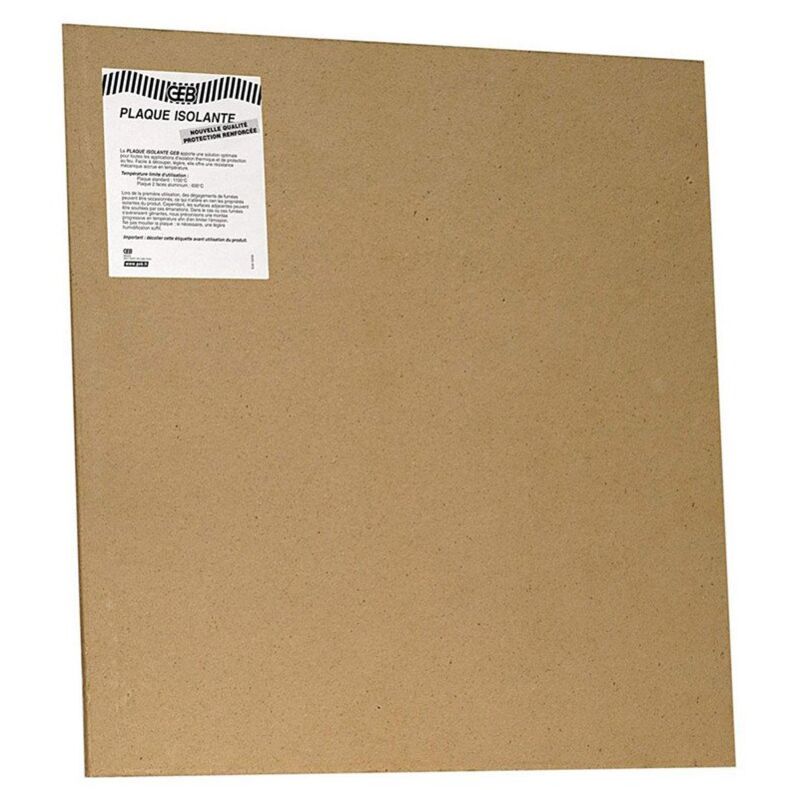 Plaque isolante standard 4mm 1000x1000mm GEB 860069