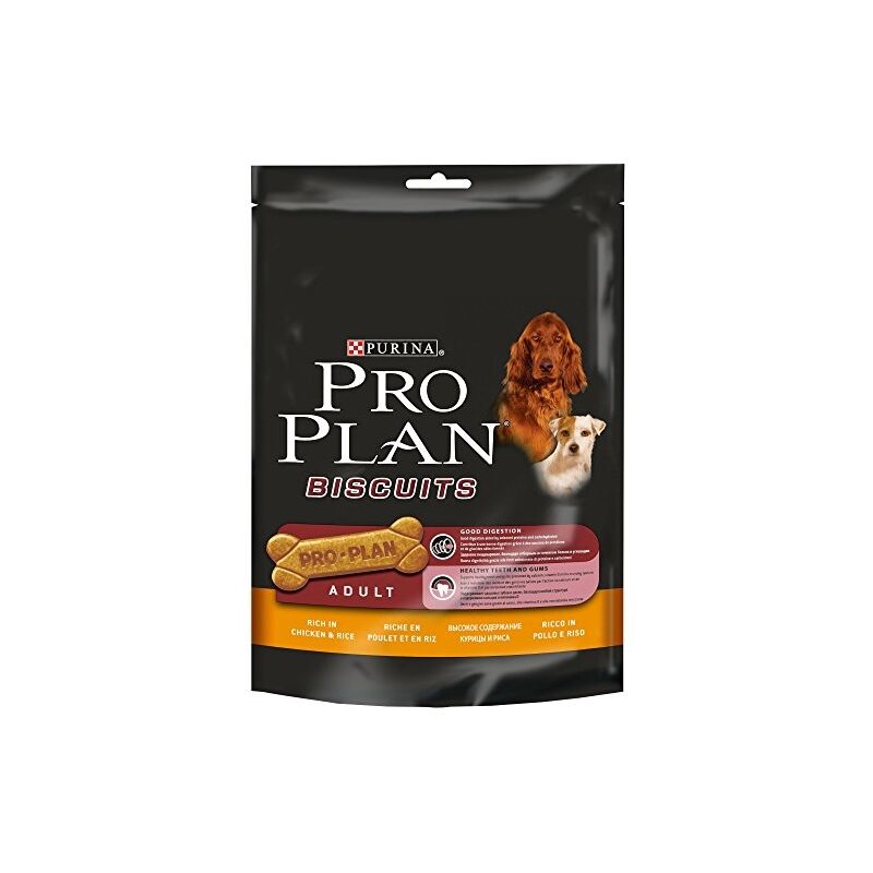 Pro Plan Aliment Complémentaire, Délicieux Biscuits Riche En Poulet Et En Riz Lot De 4