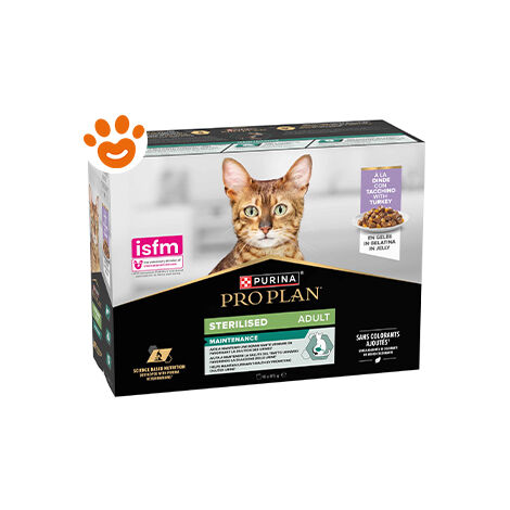 Proplan Gatto Sterilizzato Multipack Salsa 10 x 85gr Anatra