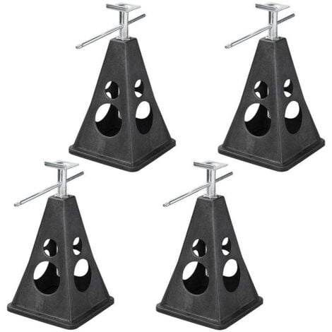 ProPlus 4 pcs Supports stabilisateurs 750 kg