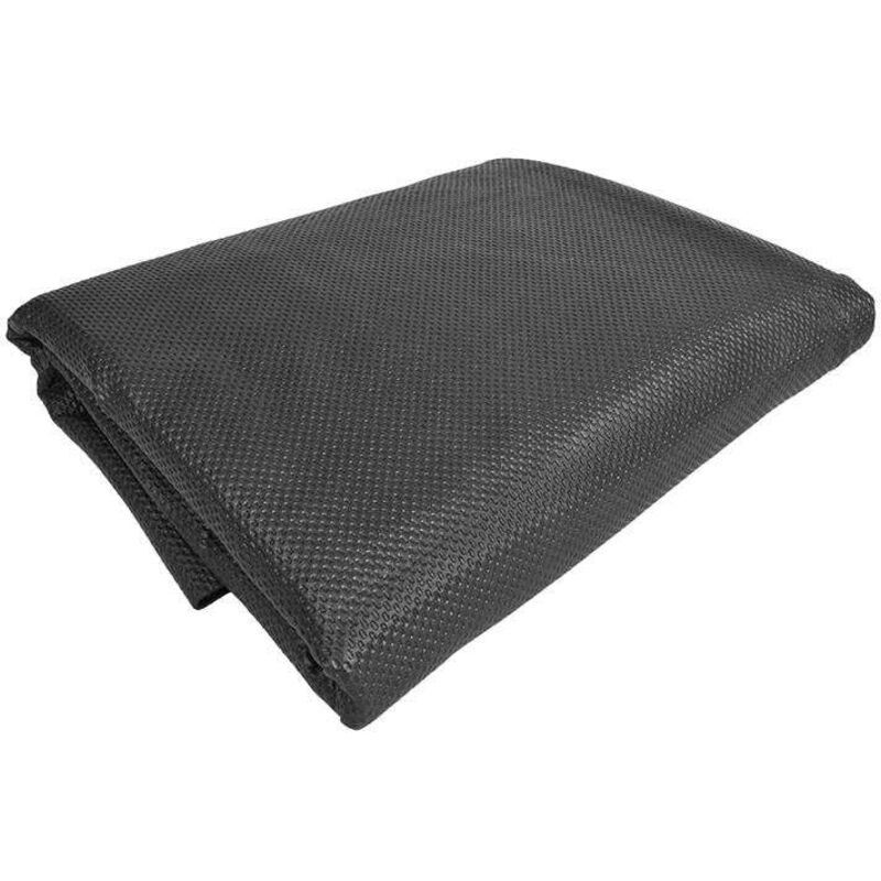 Mobilibrico Rutschfeste Matte Schwarz 120x100cm Flussigkeitsdicht