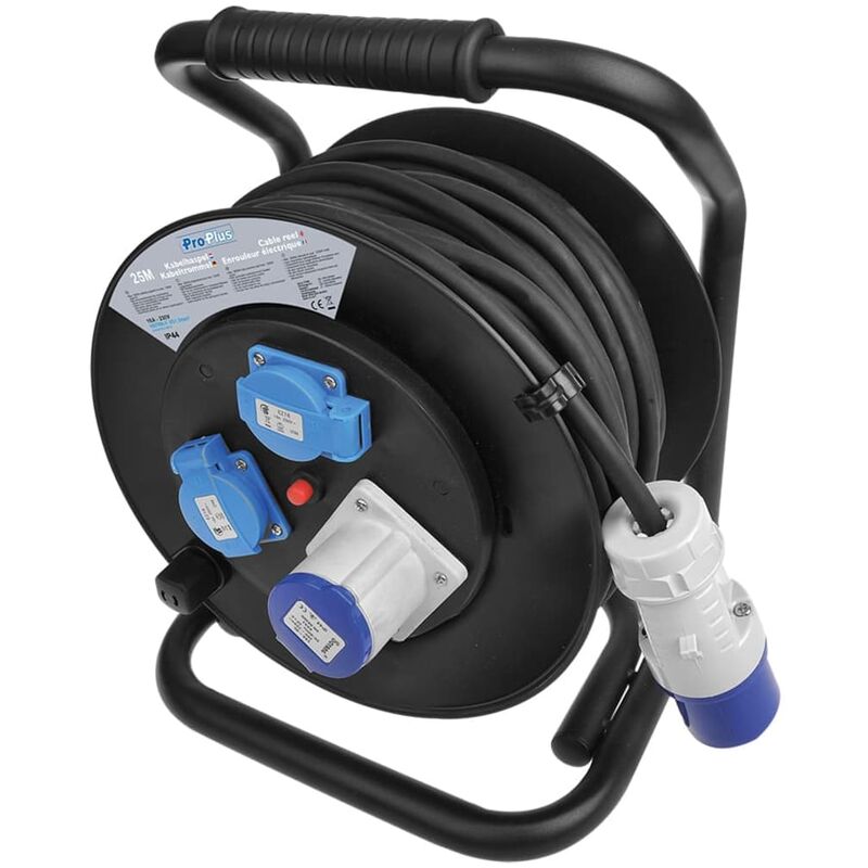 

ProPlus Carrete de cable 25 m 1xCEE