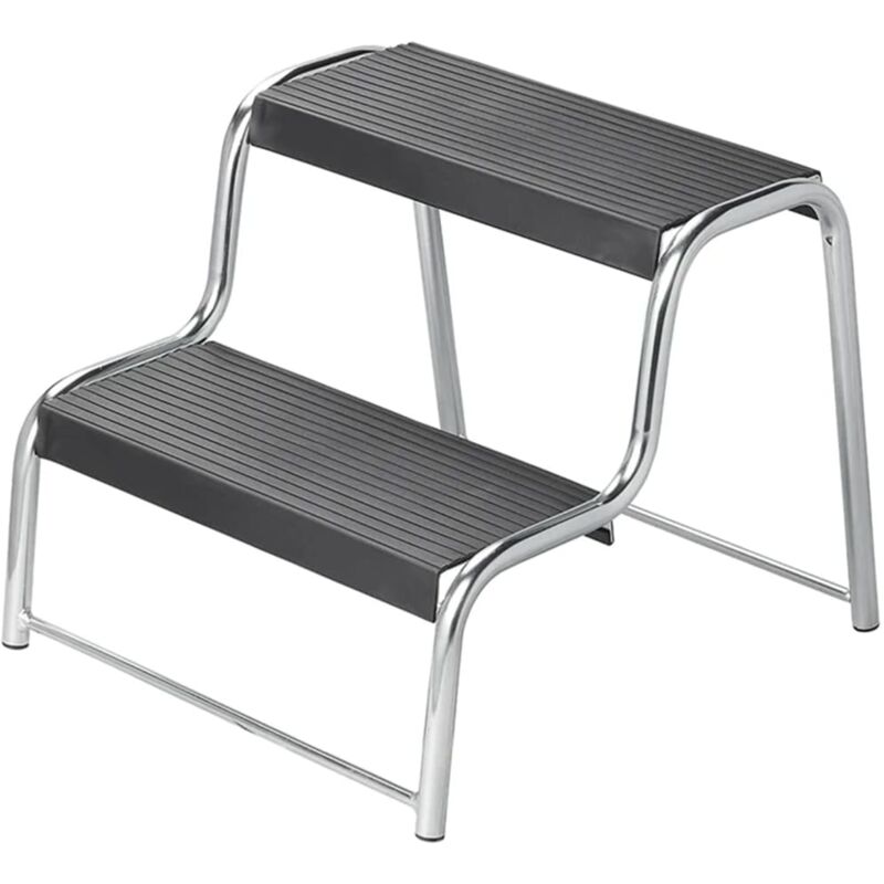 Proplus - Double Step Stool for Caravan/Motorhome Black 360822