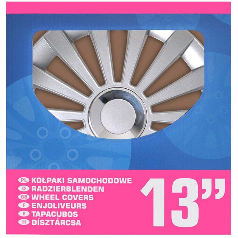 Enjoliveurs Meridian Argenté 13 4 pcs Proplus n/a