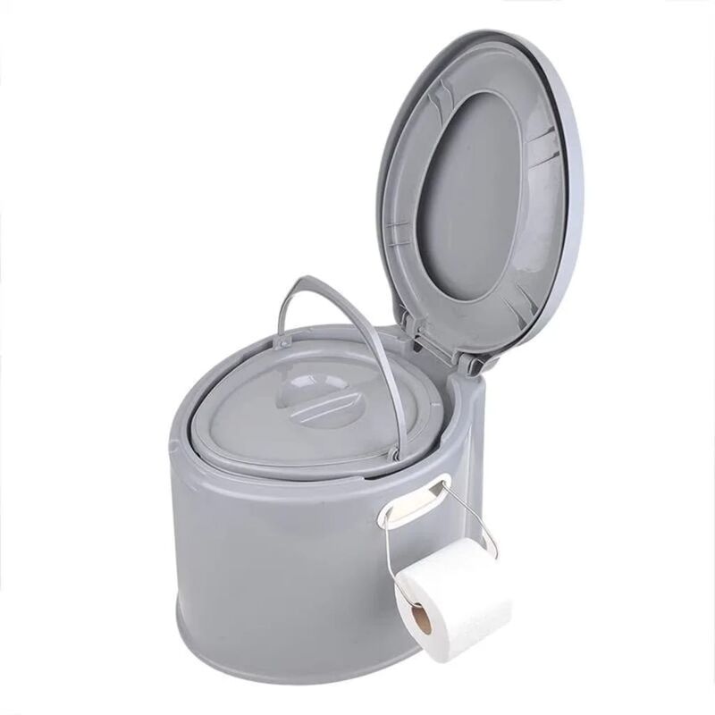 

ProPlus Inodoro WC portátil gris 7 L