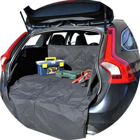 Kofferraumschutzdecke mit Stoßstangenschutz Beige und Schwarz TRIXIE