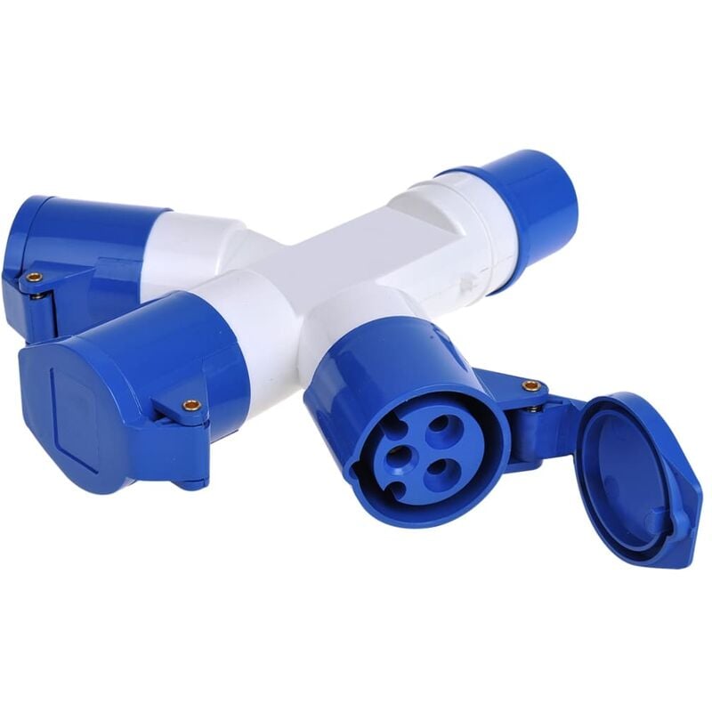 

Ladrón de 3 enchufes industrial 16 A - Blanco - Proplus