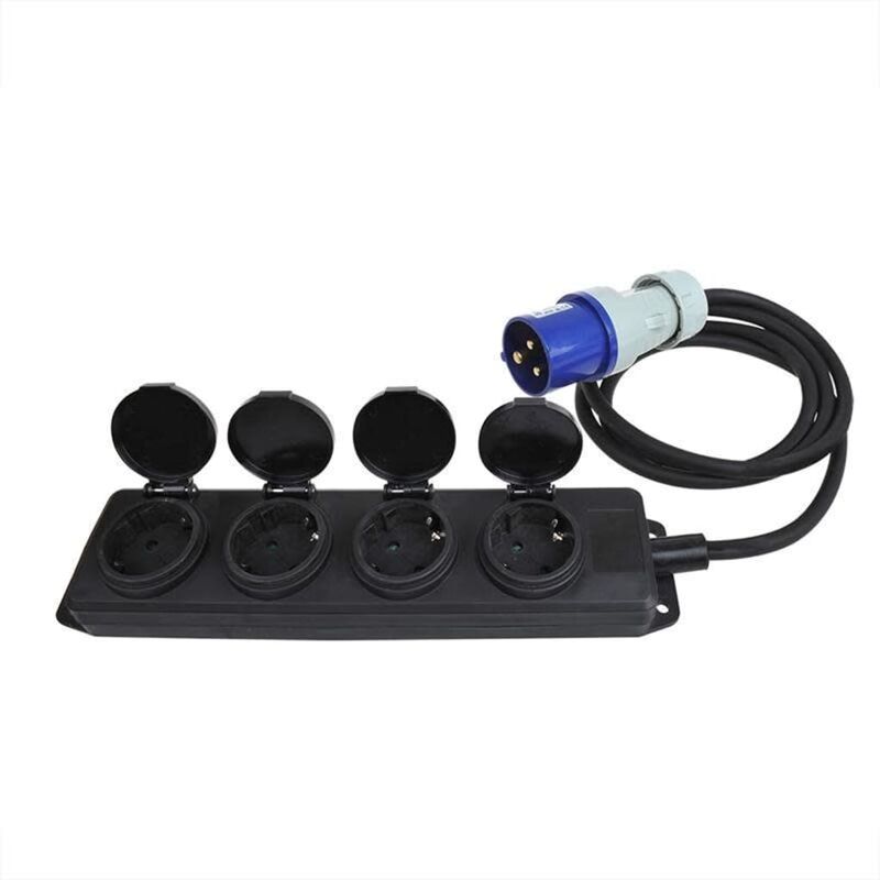 

ProPlus Regleta de 4 enchufes Schuko 1,5 m