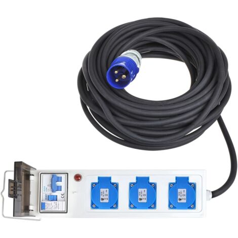 ProPlus Unidad eléctrica para tienda de campaña/remolque 10 m 3xSchuko