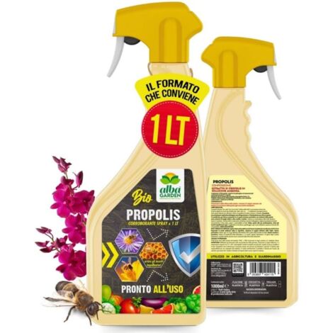 Propolis Corroborante BIO Potenziatore delle difese delle piante Fitostimolante e Fitoprotettore x 1 Lt