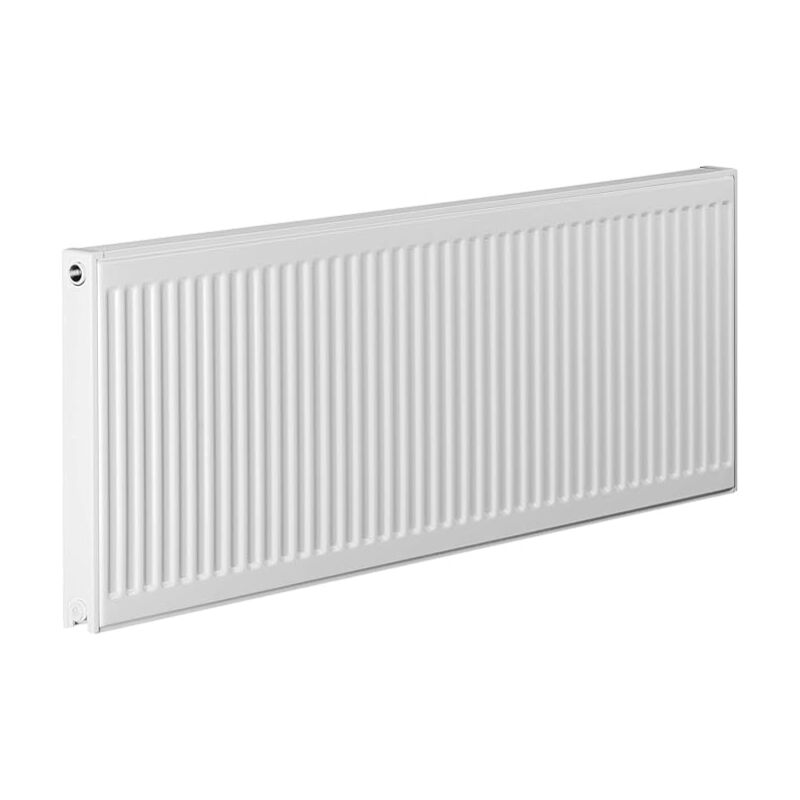 Prorad - Type 21 600mm high (Width: 1400mm) Double Panel Compact Convector Central Heating Radiator - White